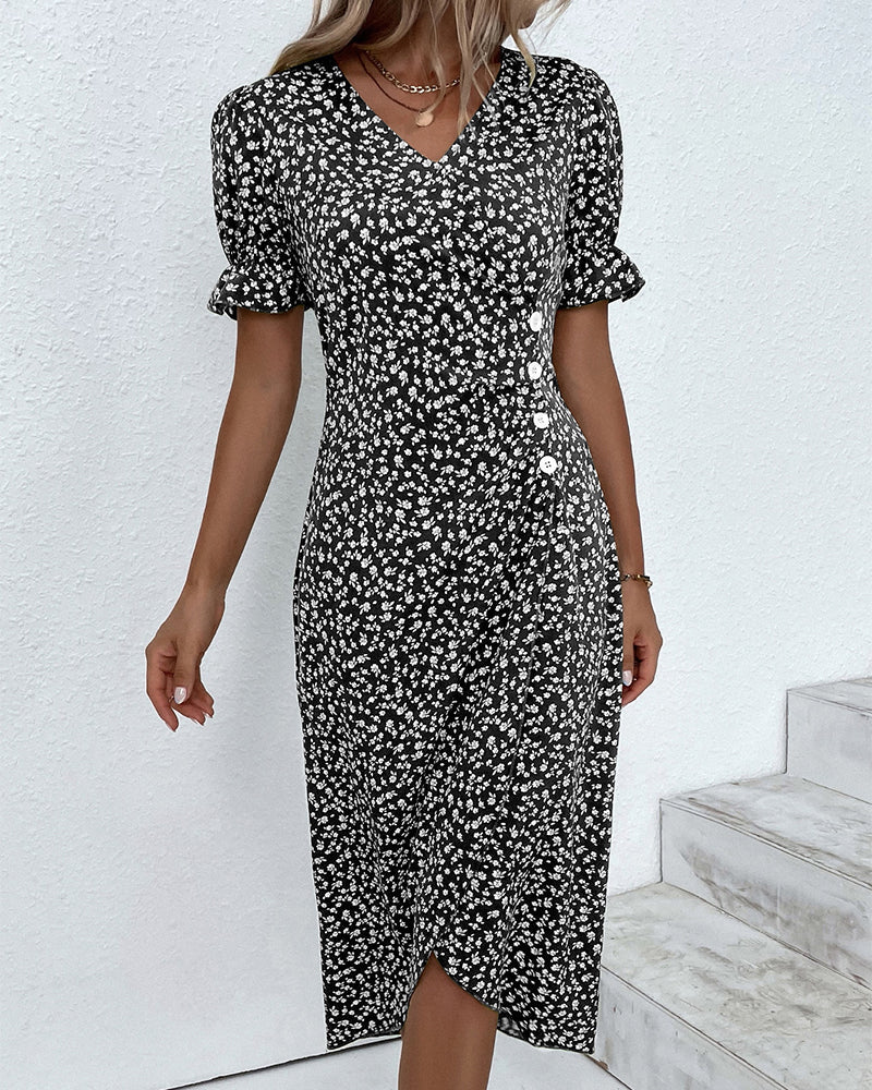 Rosa | Abito a Portafoglio Stiloso