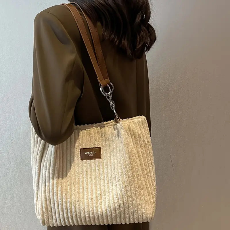 Megan / Borsa in velluto a coste