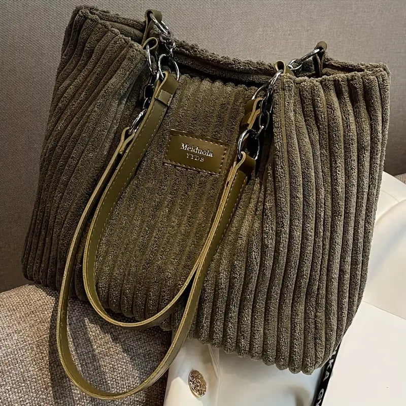 Megan / Borsa in velluto a coste