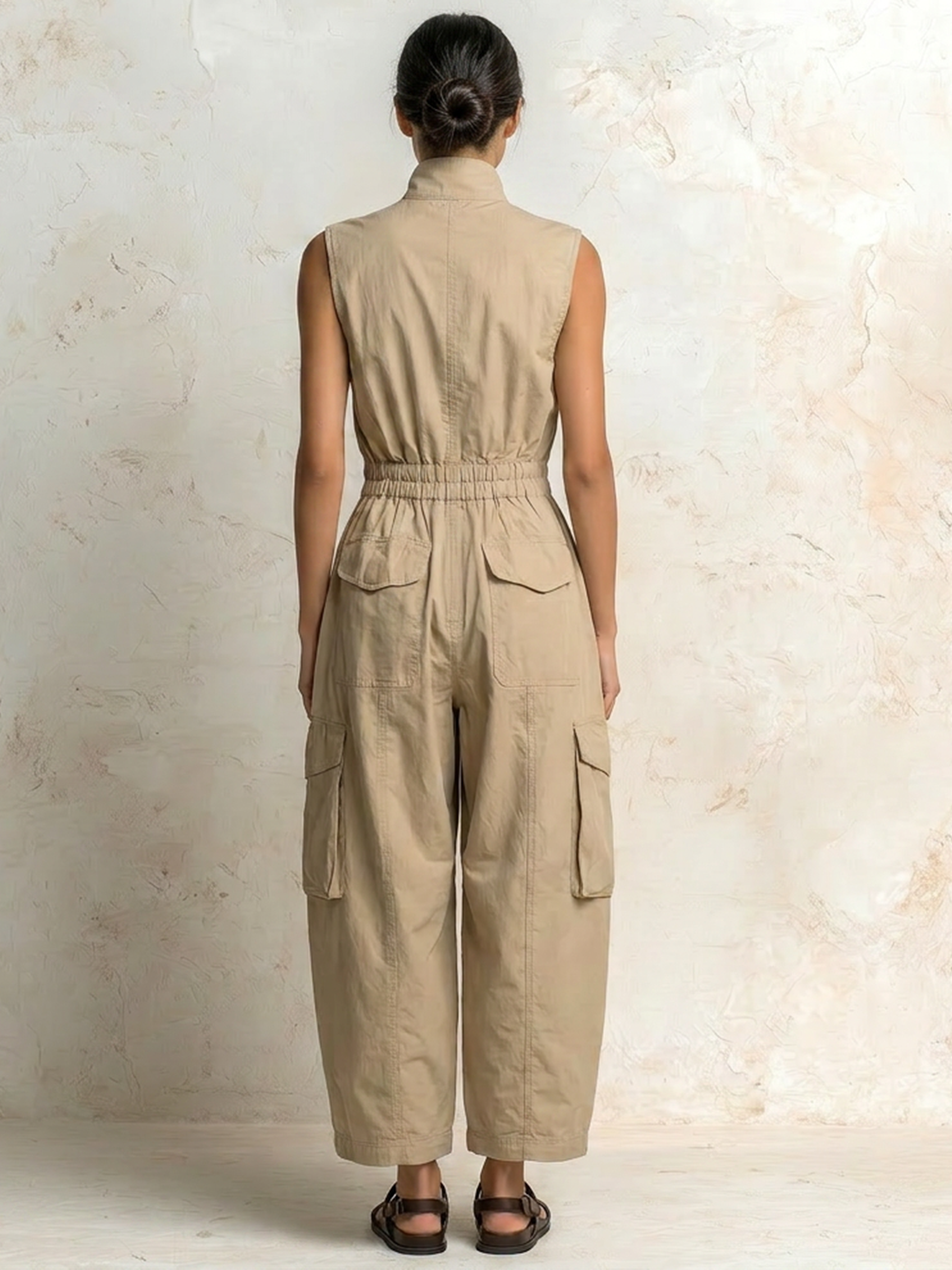 Ursula | Tuta Cargo Utility con Zip