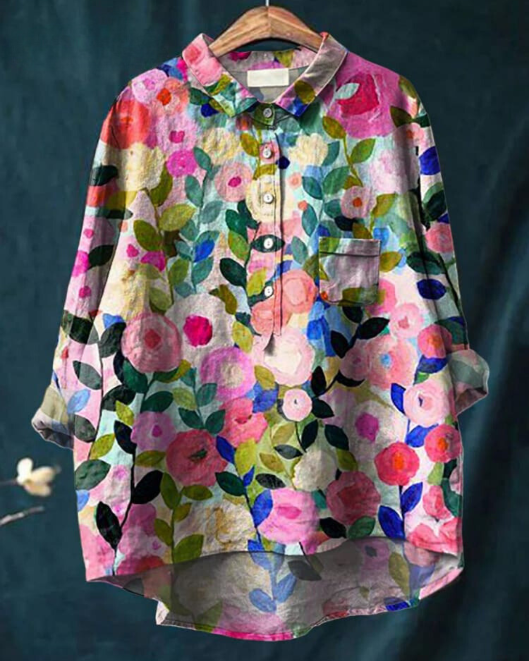 Donna | Camicetta con stampa floreale