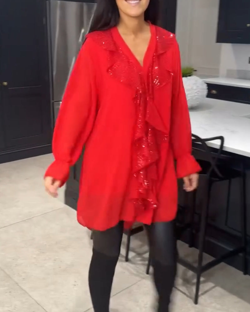Alicia™ - Blusa elegante con ruches