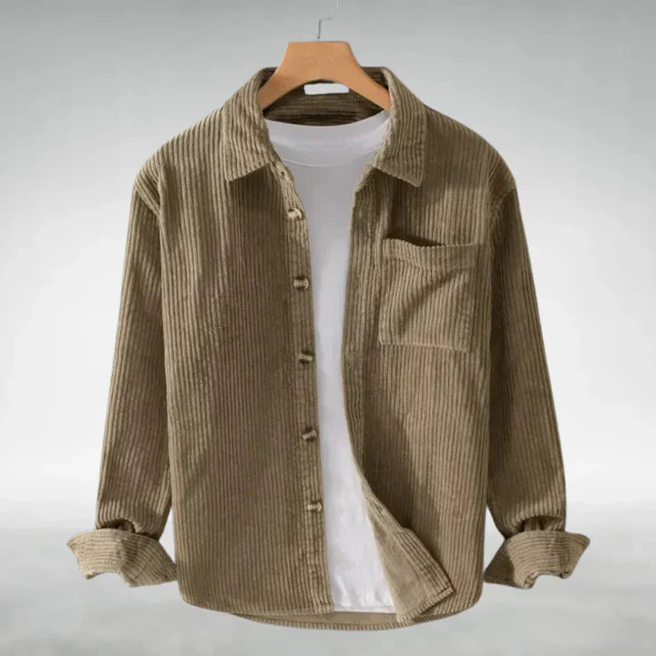 DUDLEY | Camicia in Velluto a Coste