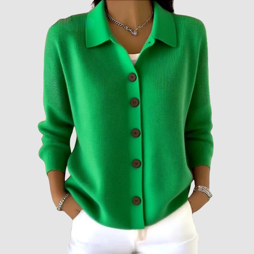 Riah™ | Cardigan in Maglia con Bottoni