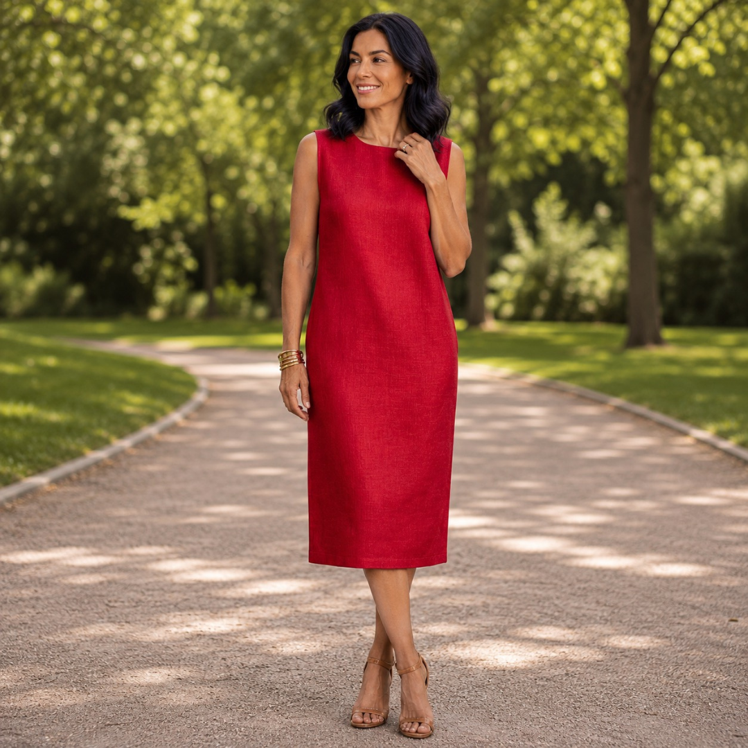 Maureen | Abito Midi con Tasche