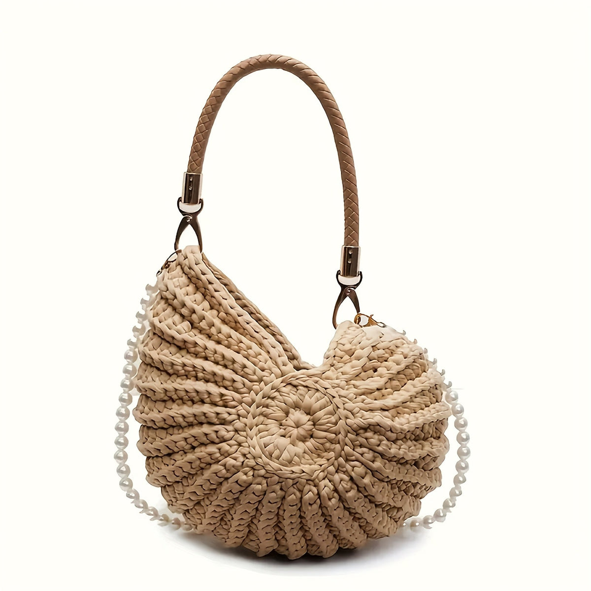 Tamara | Borsa Tote Intrecciata con Cinghia a Catena