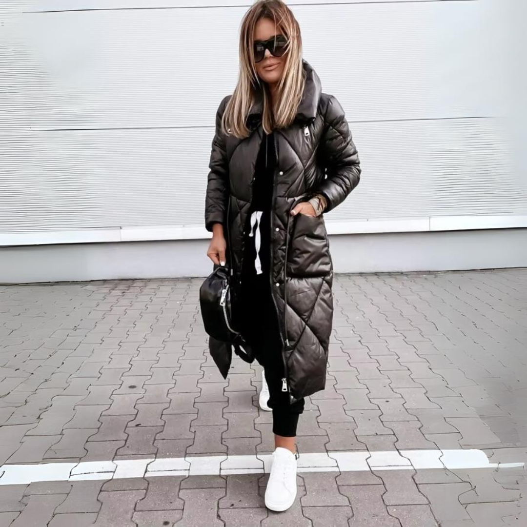 Mira | Giacca parka lunga foderata