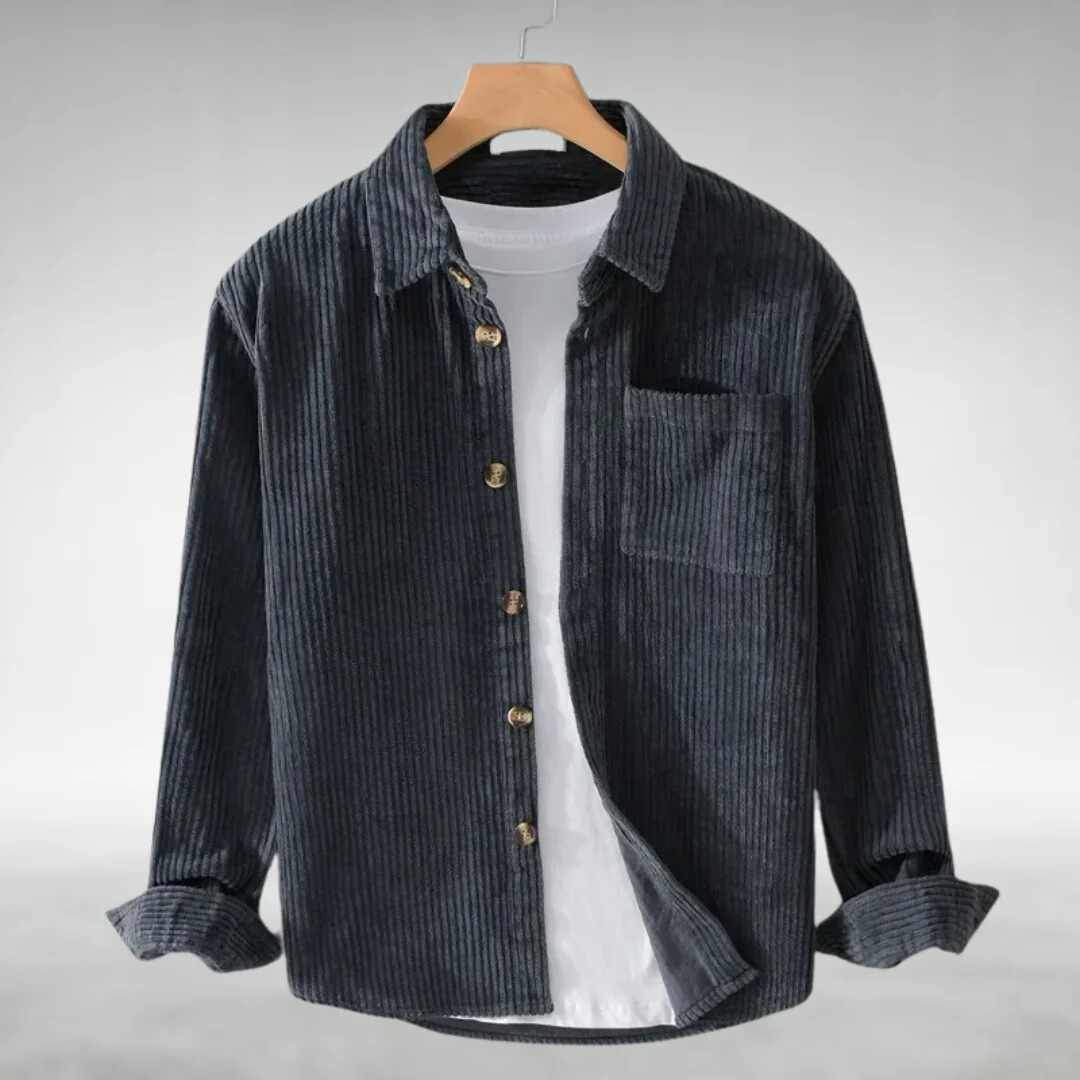 DUDLEY | Camicia in Velluto a Coste