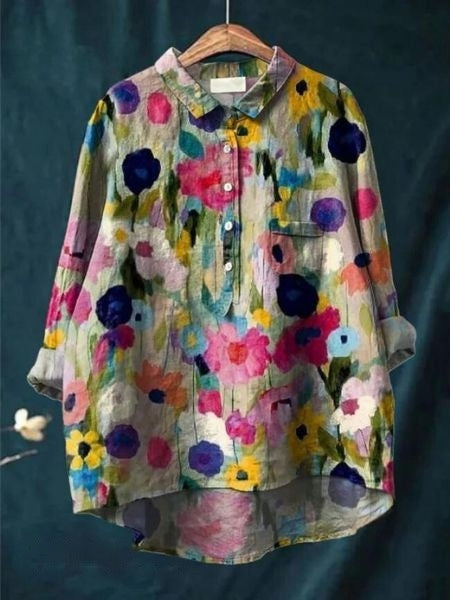 Donna | Camicetta con stampa floreale