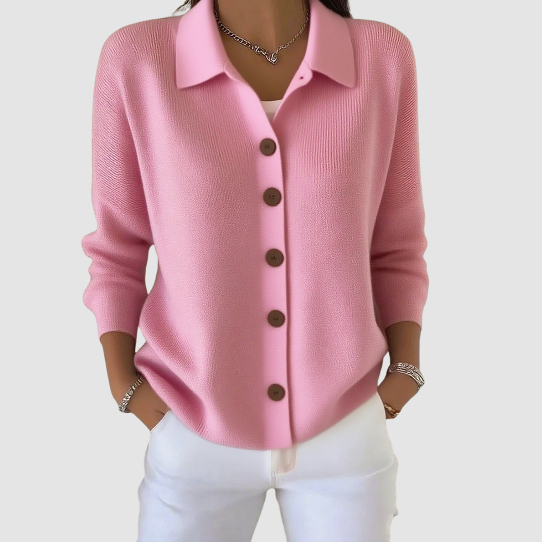 Riah™ | Cardigan in Maglia con Bottoni
