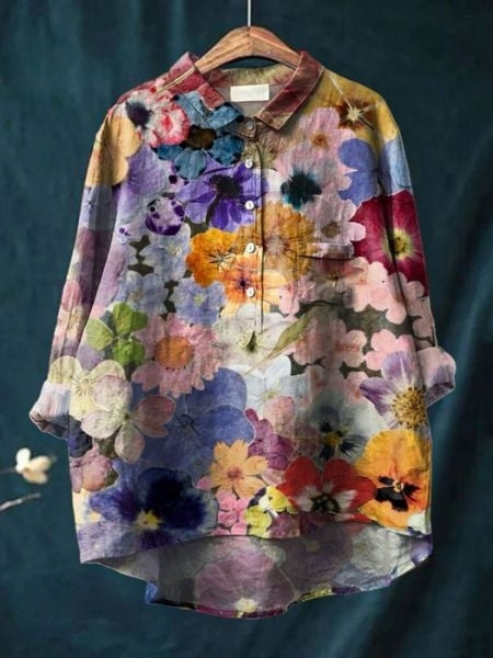Donna | Camicetta con stampa floreale