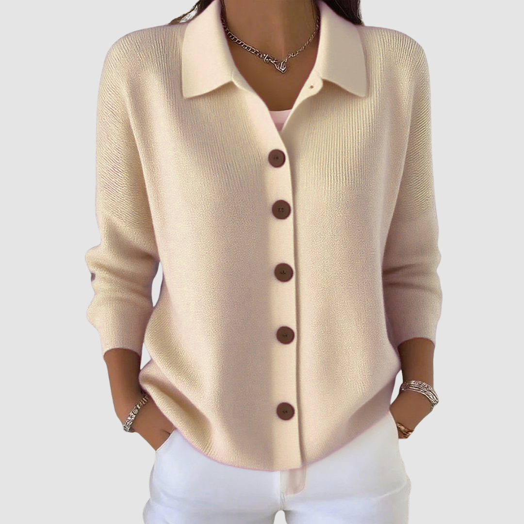 Riah™ | Cardigan in Maglia con Bottoni