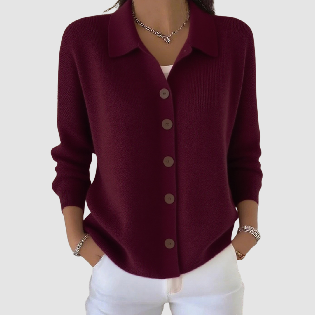 Riah™ | Cardigan in Maglia con Bottoni