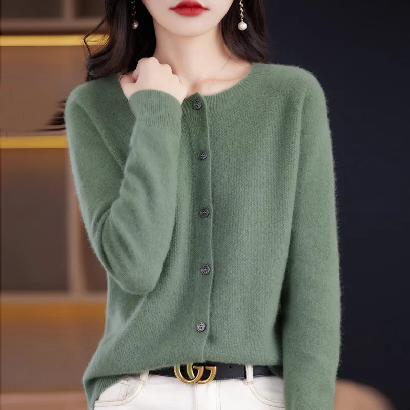 Zita | Cardigan di lana accogliente