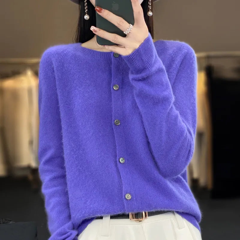 Zita | Cardigan di lana accogliente
