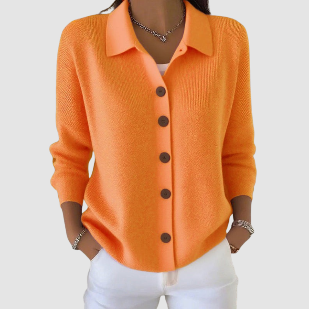 Riah™ | Cardigan in Maglia con Bottoni