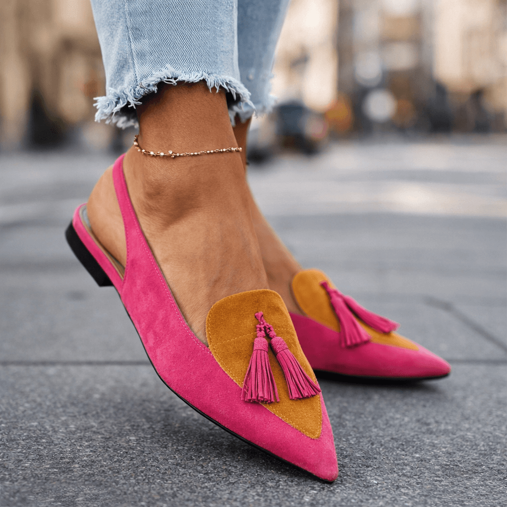 Eliza | Sandali con Cinturini e Nappe