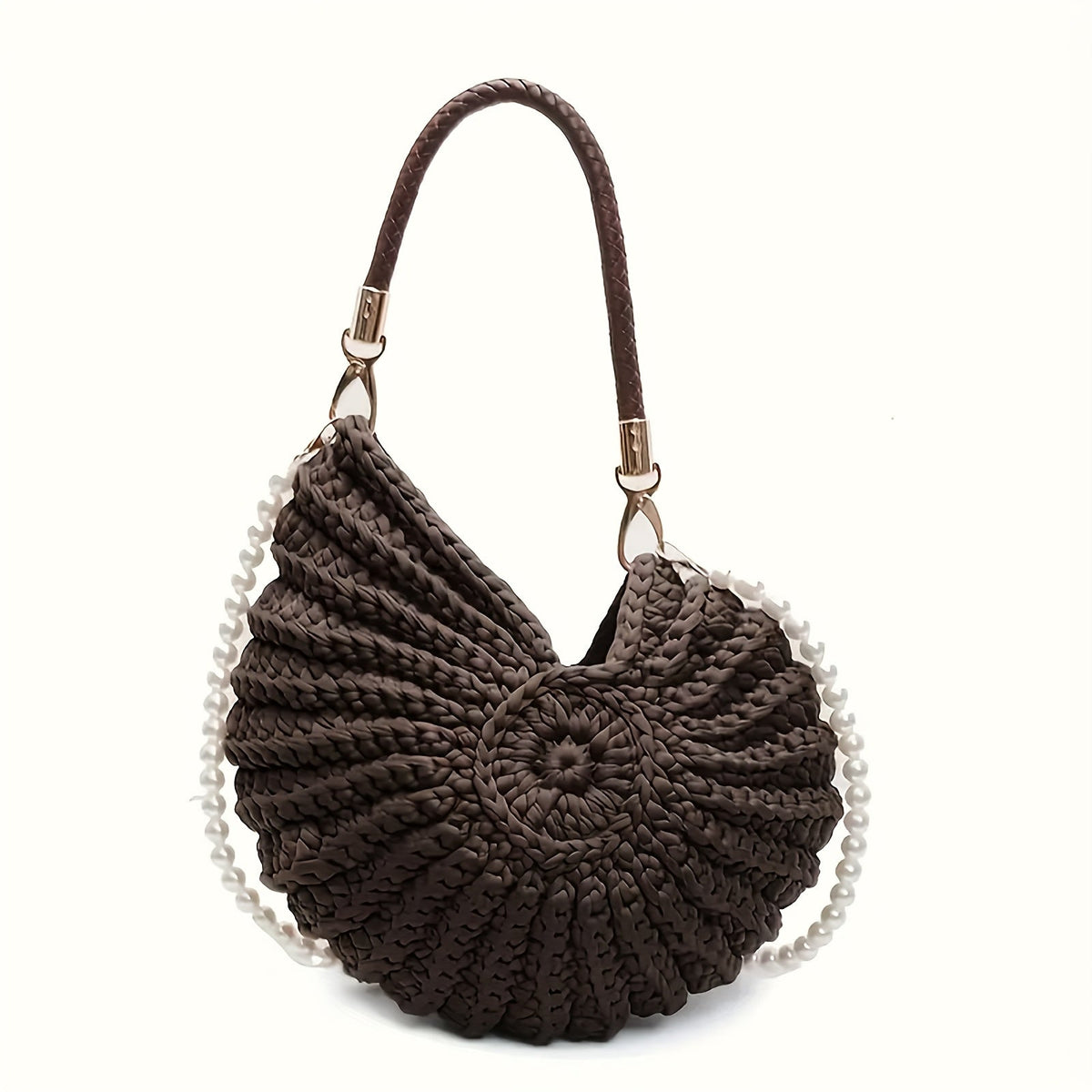 Tamara | Borsa Tote Intrecciata con Cinghia a Catena