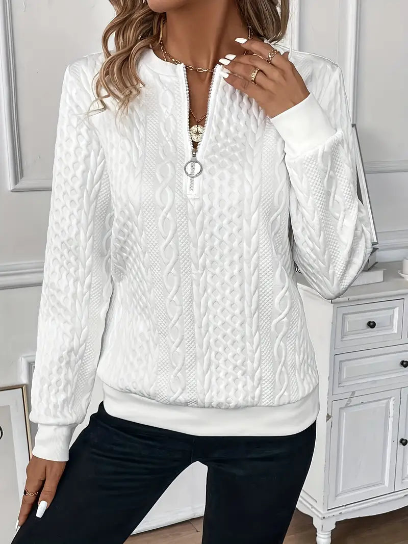 Irma | Maglione Elegante con Zip