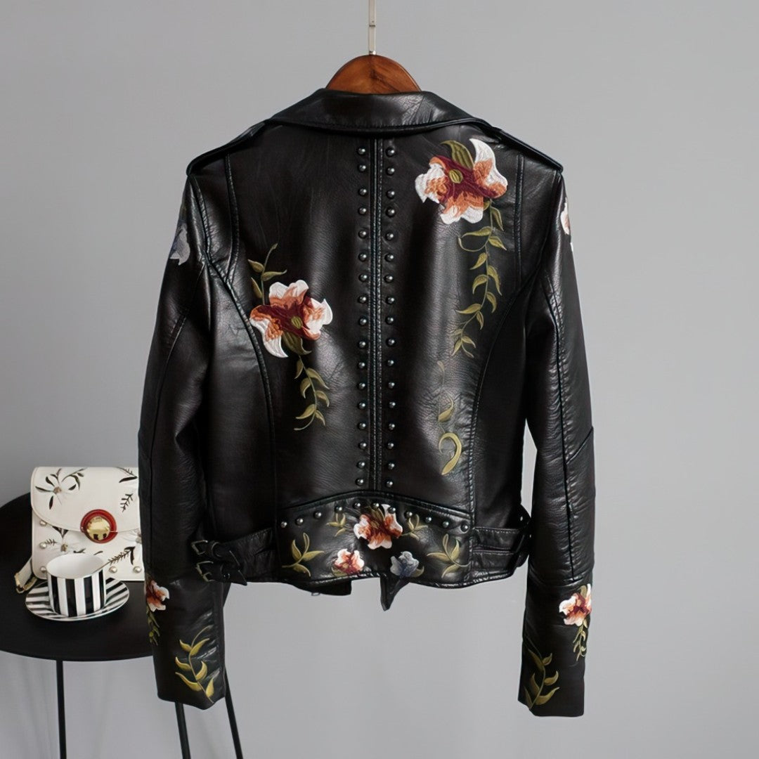 Adelina | Giacca in pelle vegana da donna
