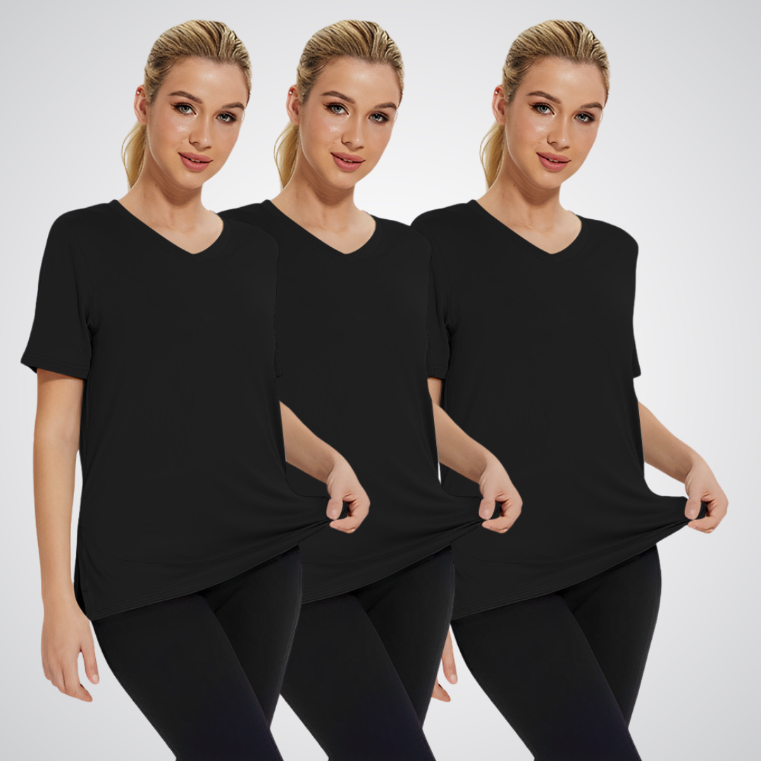 SELENA™ - T-Shirt Casual Vestibilità Morbida (Confezione da 3)