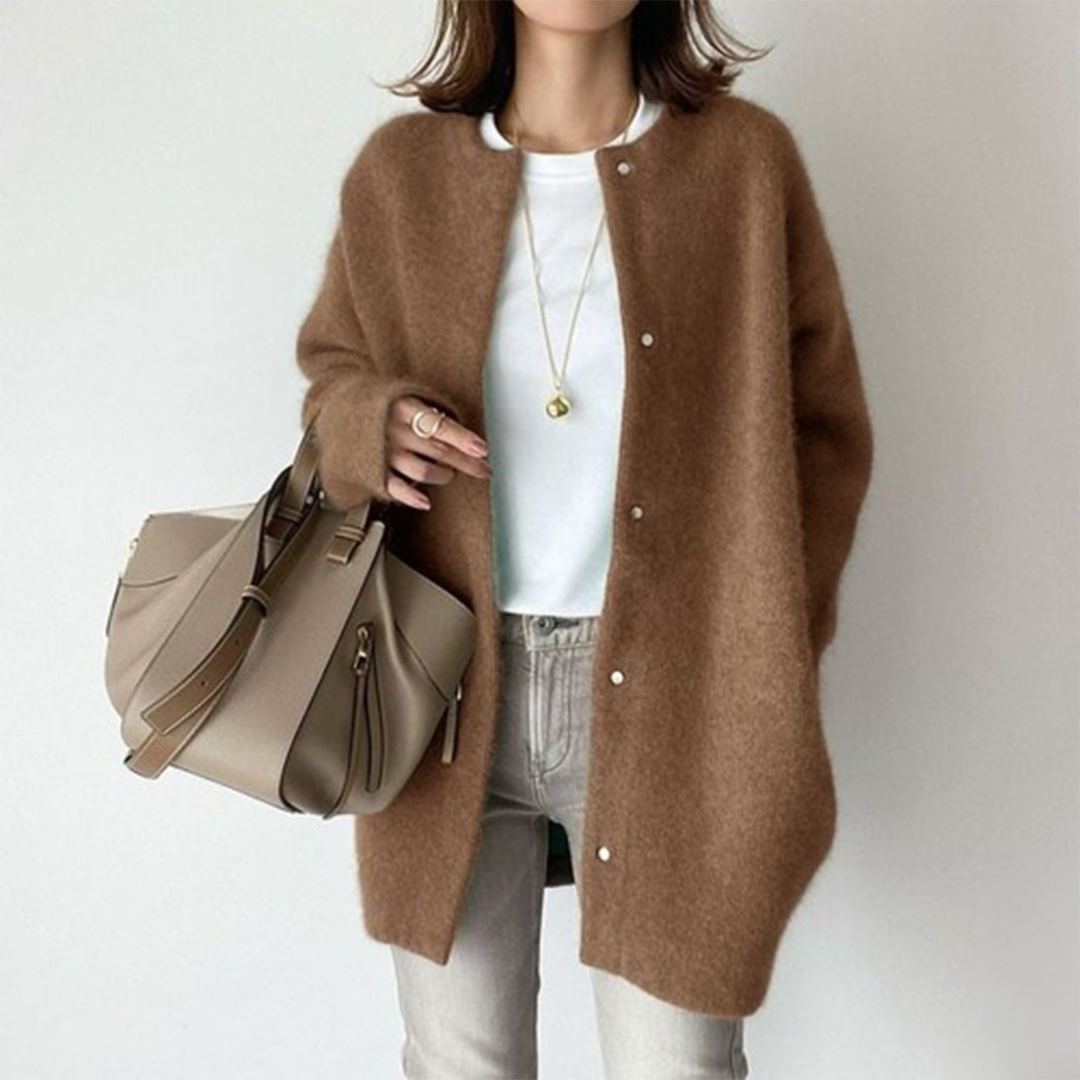 AGATHA - ELEGANTE CARDIGAN IN LANA