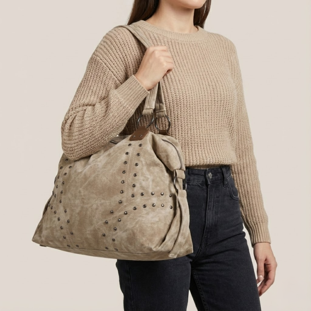 Annetta | Borsa Tote Borchiata