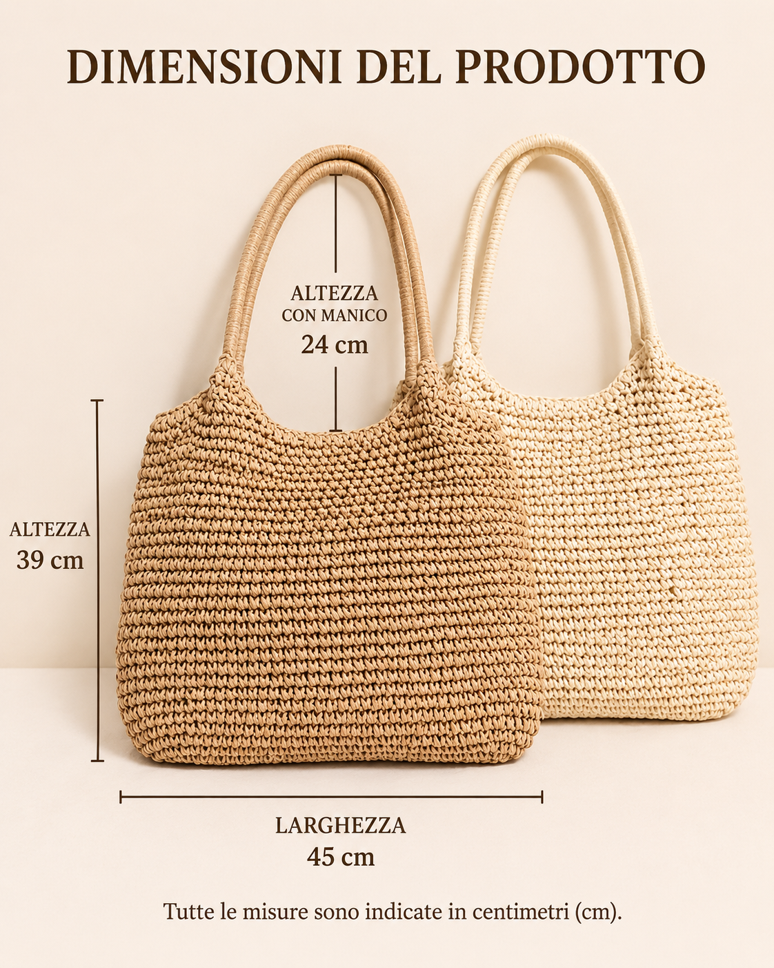 Matilde | Borsa a Tracolla in Paglia Intrecciata - Verde Salvia