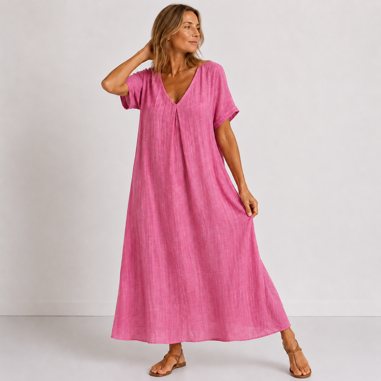 Violette | Abito Lungo con Scollo a V