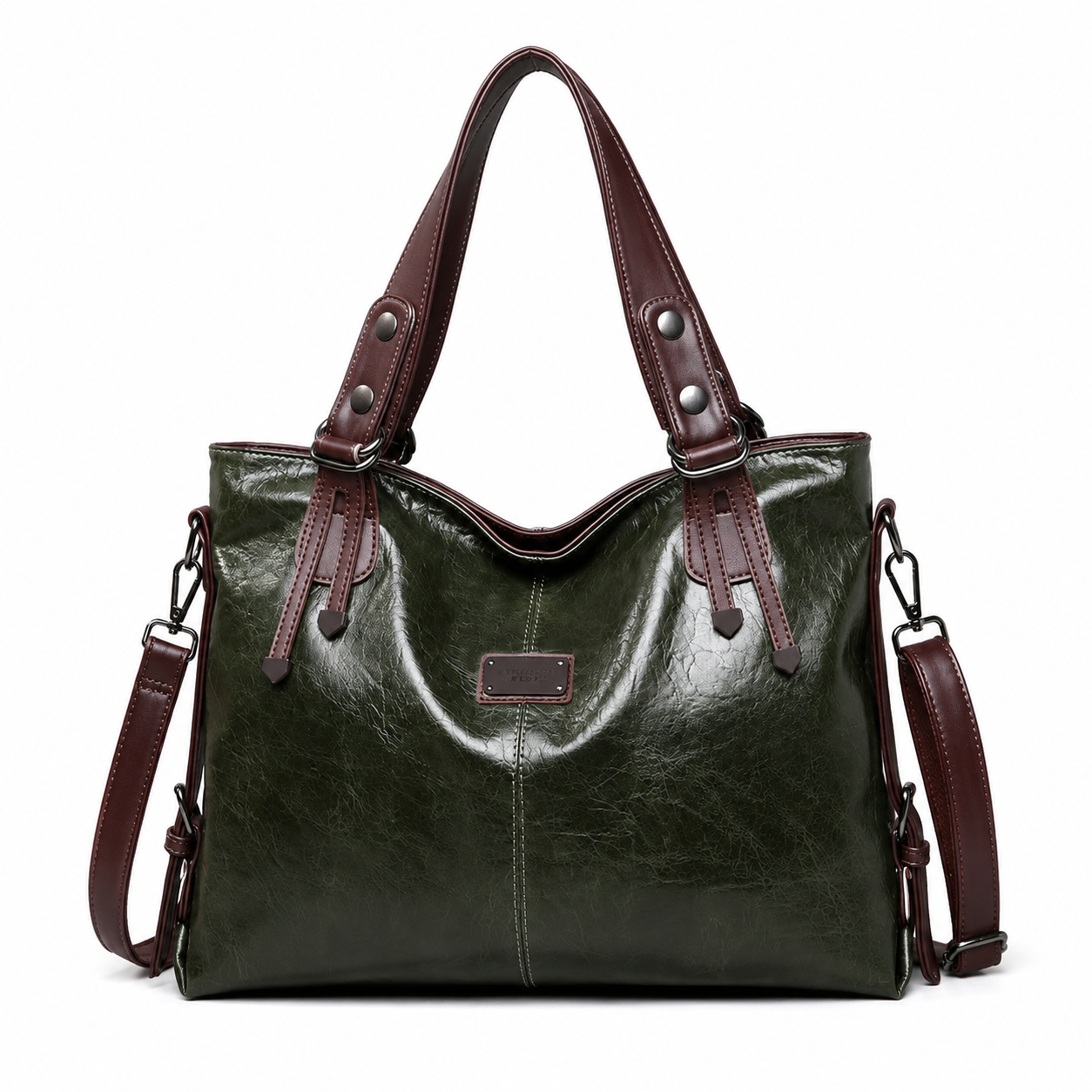 Aralyn Cuoio — Borsa Tote Raffinata