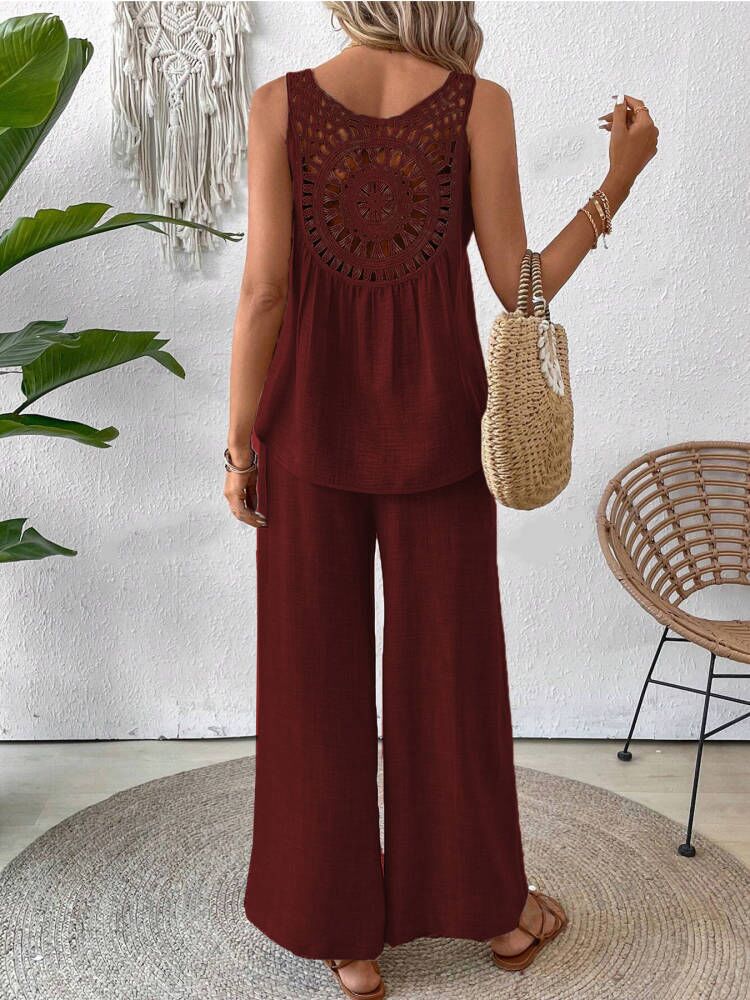 Completo Estivo Donna 2 Pezzi Crochet - Giulia