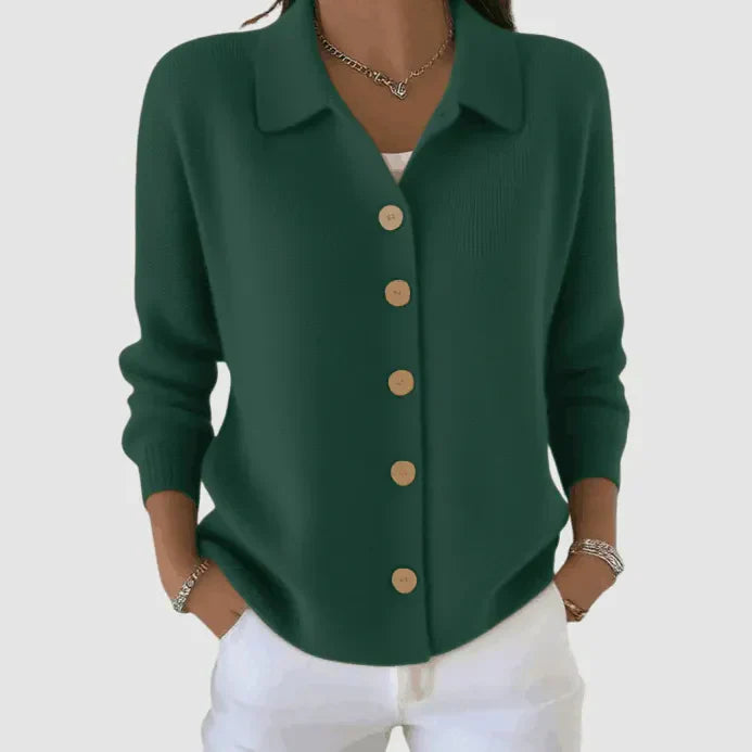 Riah™ | Cardigan in Maglia con Bottoni
