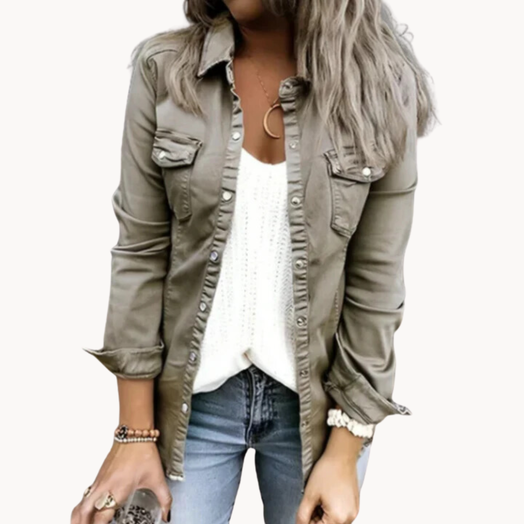 Anna | Gilet in denim
