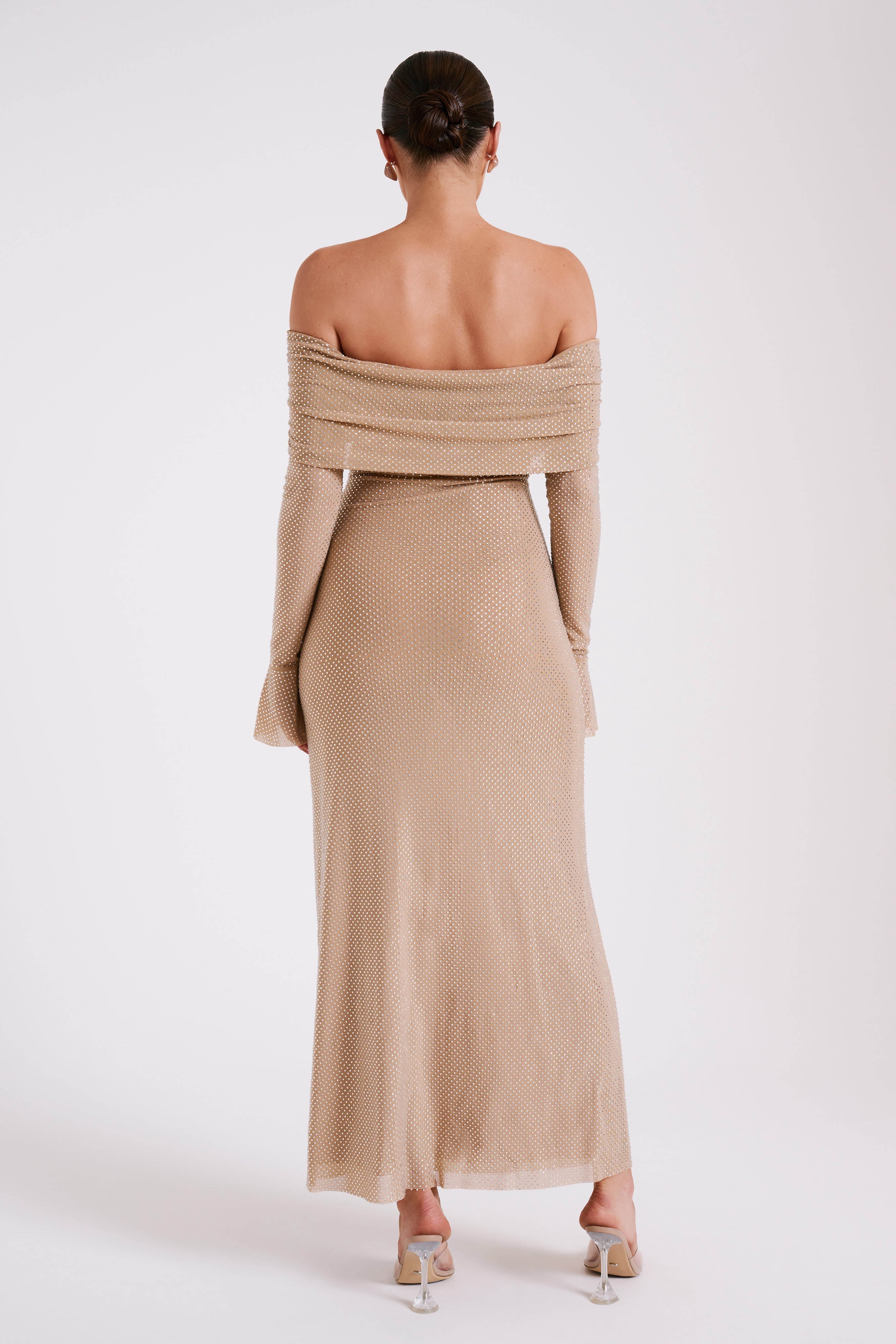 Marcella | Abito con spalline a diamante