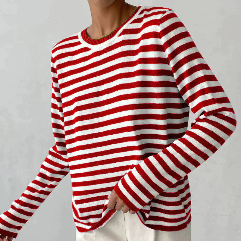 Amelia | Camicia in cotone a righe