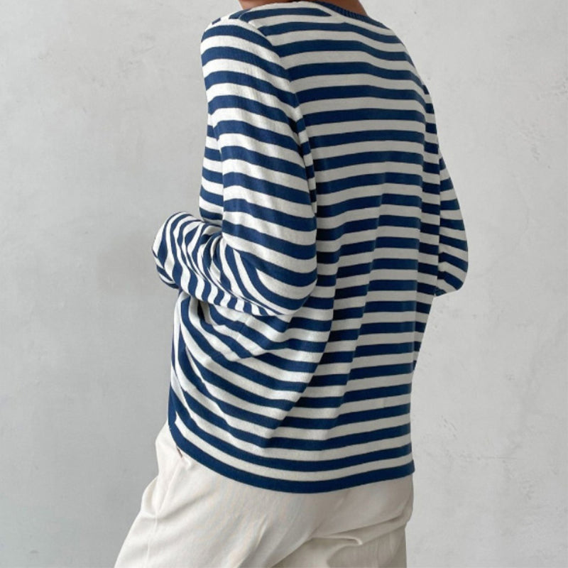 Amelia | Camicia in cotone a righe