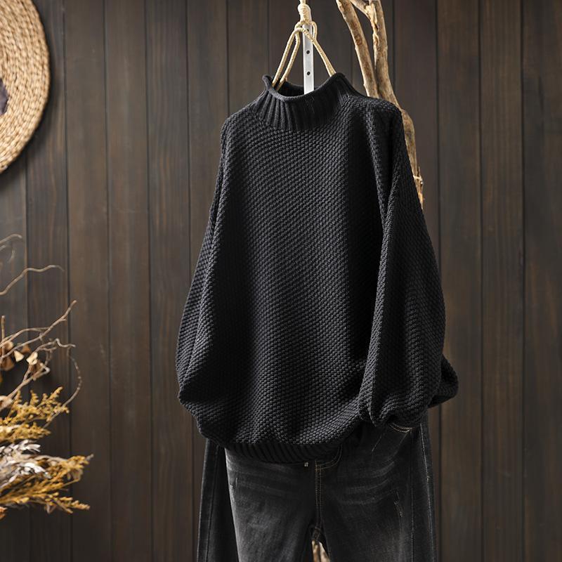 Aeris - Maglione in maglia waffle