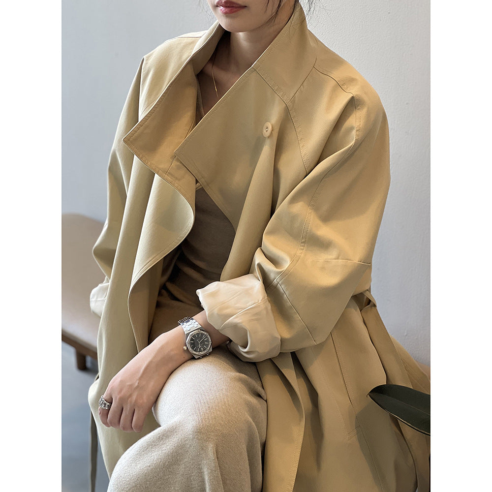 Ilaria | Cappotto Trench Francese Classico Alta Moda