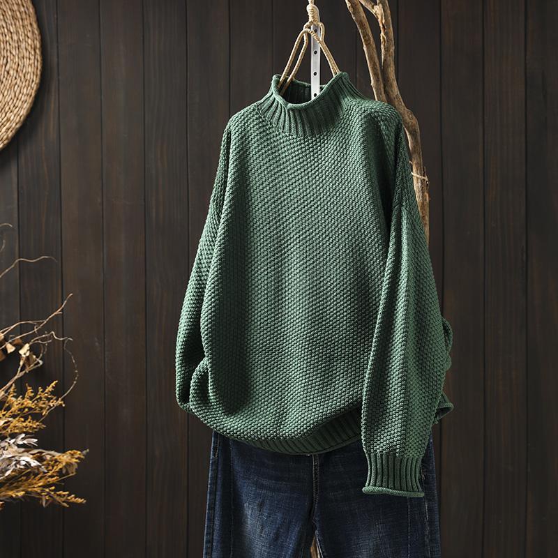 Aeris - Maglione in maglia waffle