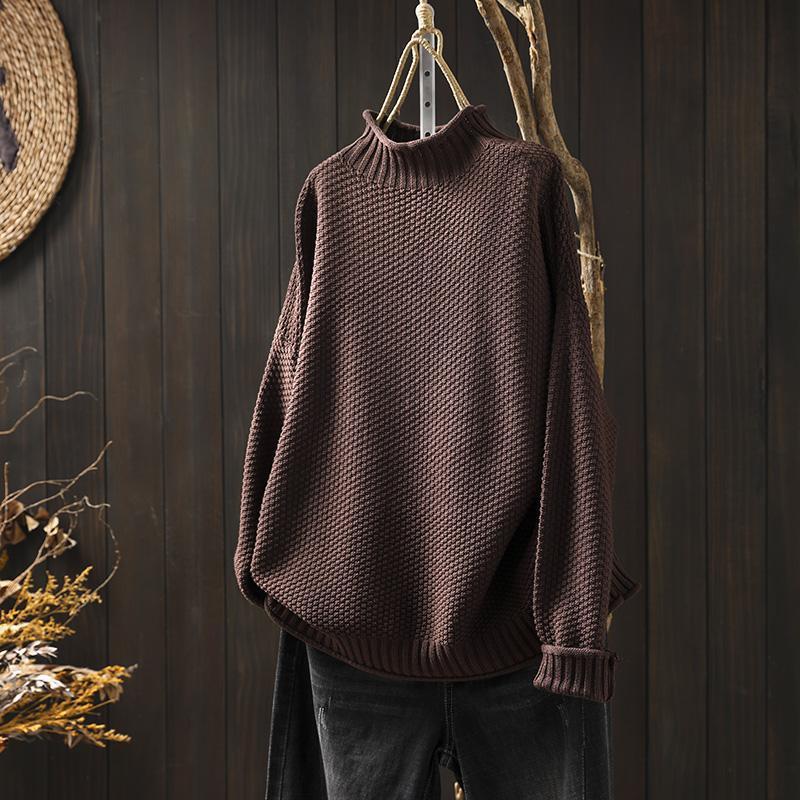 Aeris - Maglione in maglia waffle