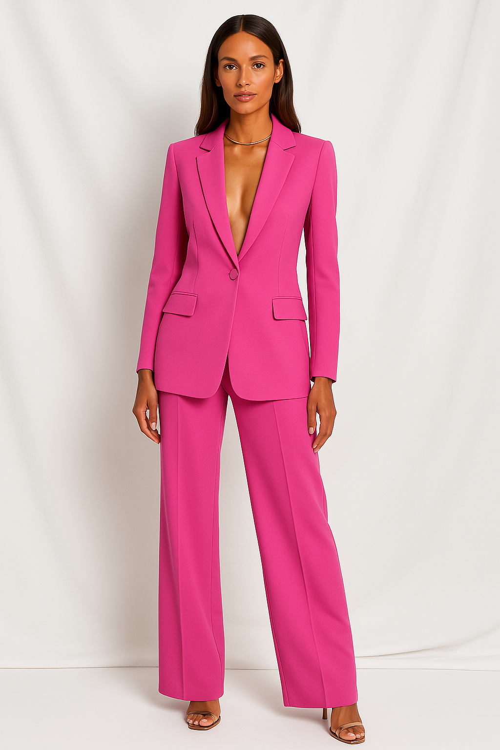 Olivia | Completo Sartoriale con Décolleté