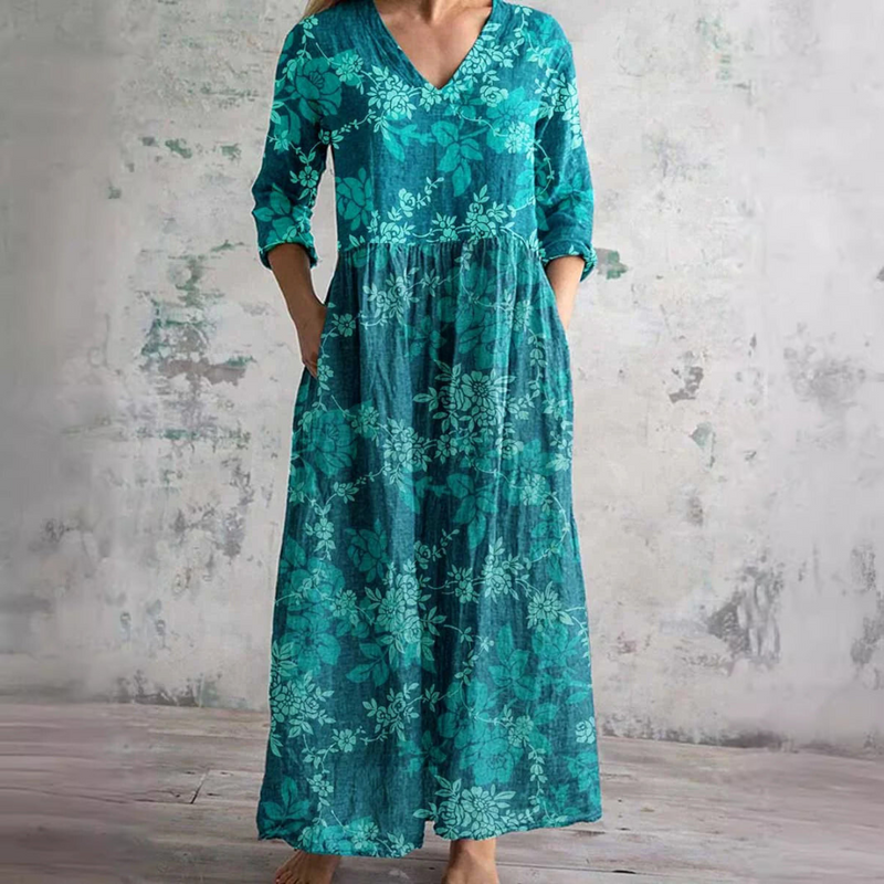 Saule - Abito Maxi Floreale Estivo