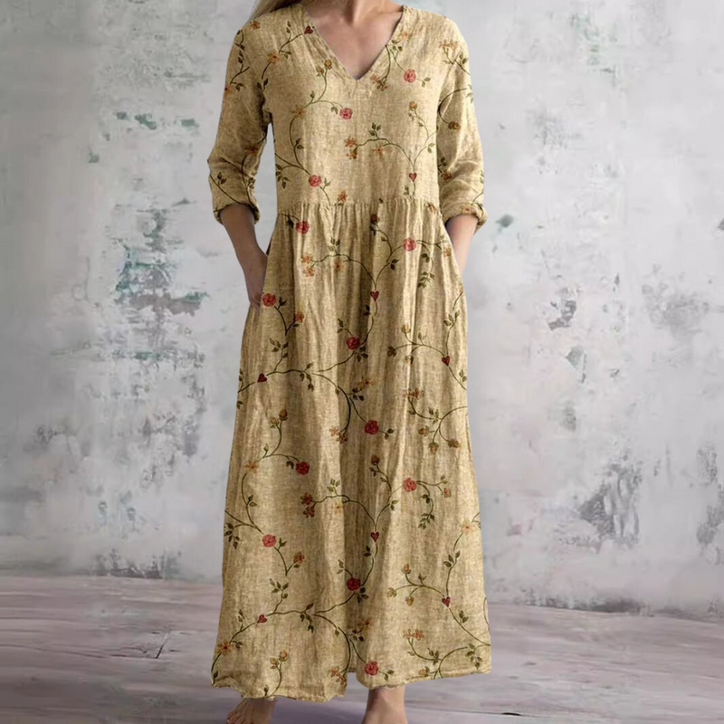 Saule - Abito Maxi Floreale Estivo