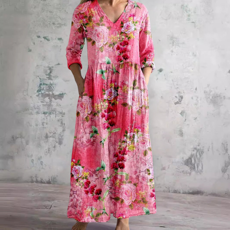 Saule - Abito Maxi Floreale Estivo