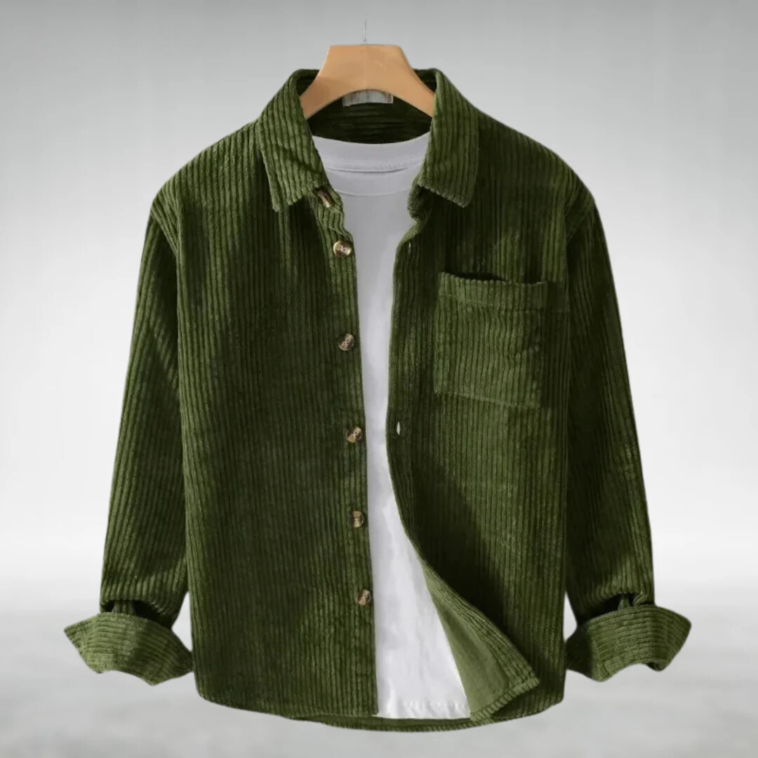 DUDLEY | Camicia in Velluto a Coste