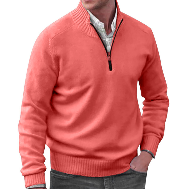 Alessandro - Maglione con cerniera alla moda