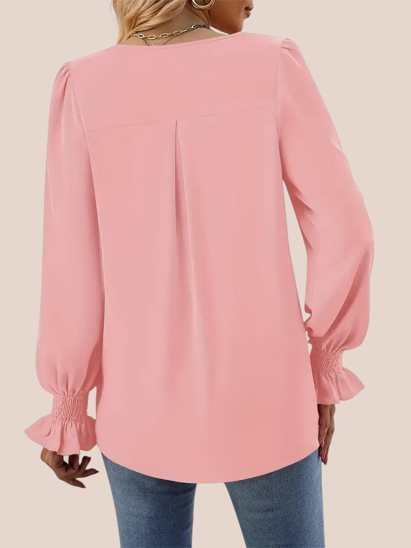 Carla | Camicetta elegante d'autunno