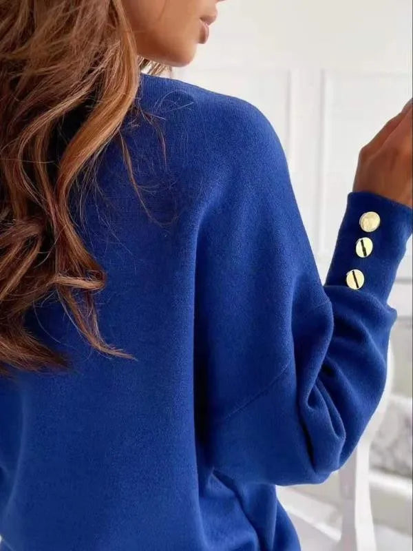 Erika - Maglia elegante con scollo a V