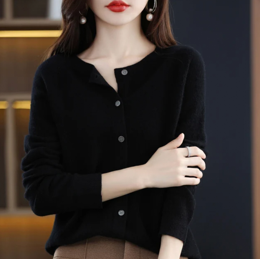 Zita | Cardigan di lana accogliente