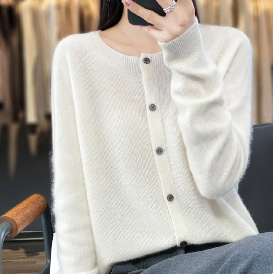 Zita | Cardigan di lana accogliente